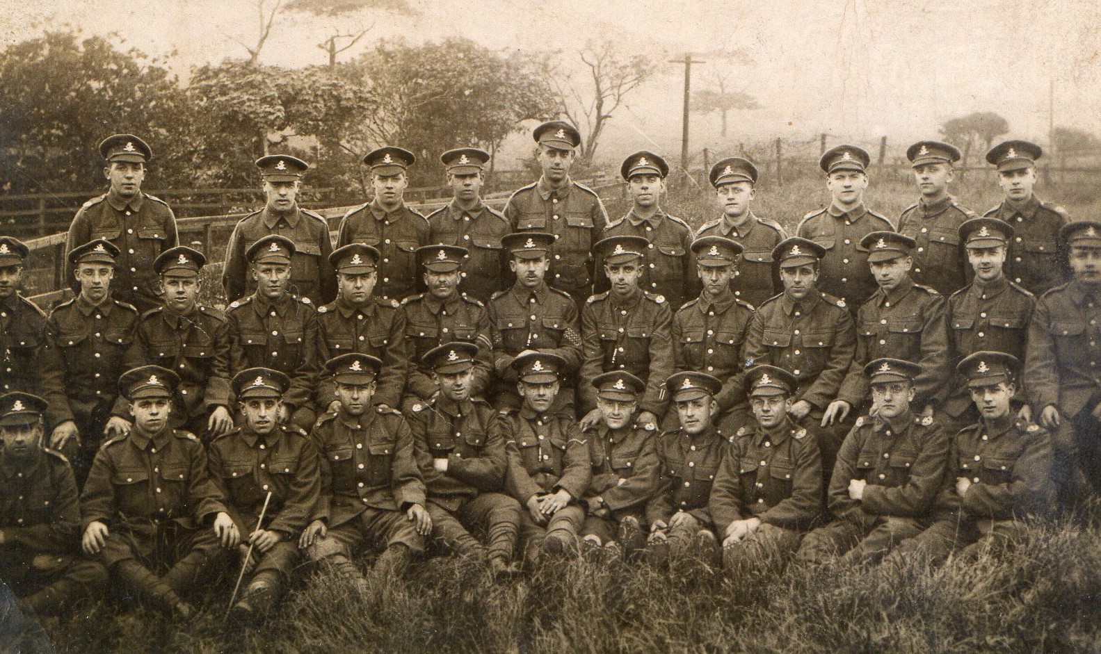 William Weston back row 4th from left